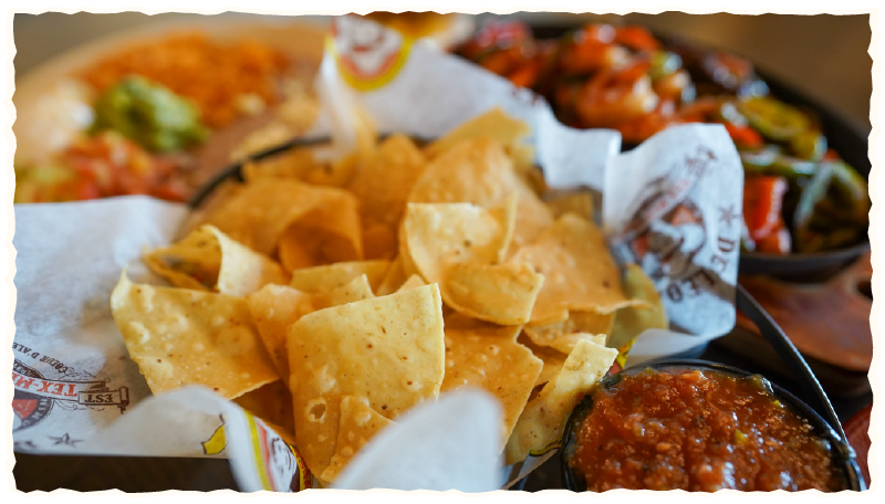 De Leon's House-made Tortilla Chips served with their House-made Salsa